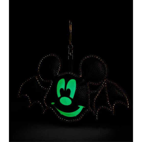 Baublebar Disney Mickey mouse holiday puff bat Halloween bag charm/keychain - Picture 2 of 10
